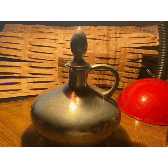 Vintage Royal Holland Pewter Daalderop Pitcher w/ Stopper - Picture 9 of 12